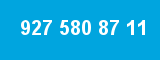 927 580 87 11